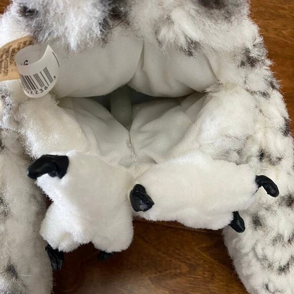 FOLKMANIS Folk Tails Snowy Owl Puppet - Picture 7 of 7